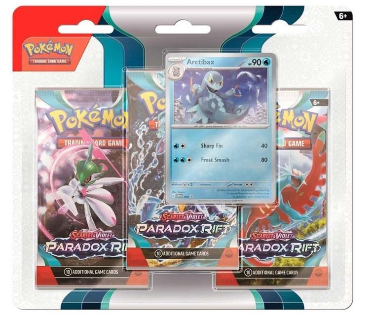 Pokémon Paradox Rift Triple Blister